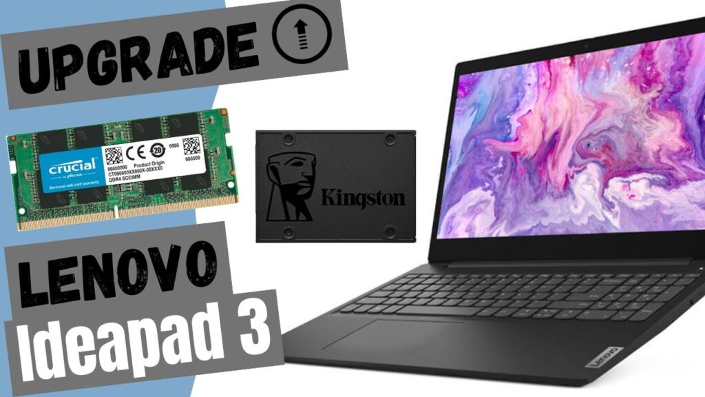 Upgrade SSD and RAM on Lenovo Ideapad 3 15ada05