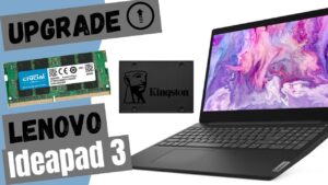 Upgrade SSD and RAM on Lenovo Ideapad 3 15ada05