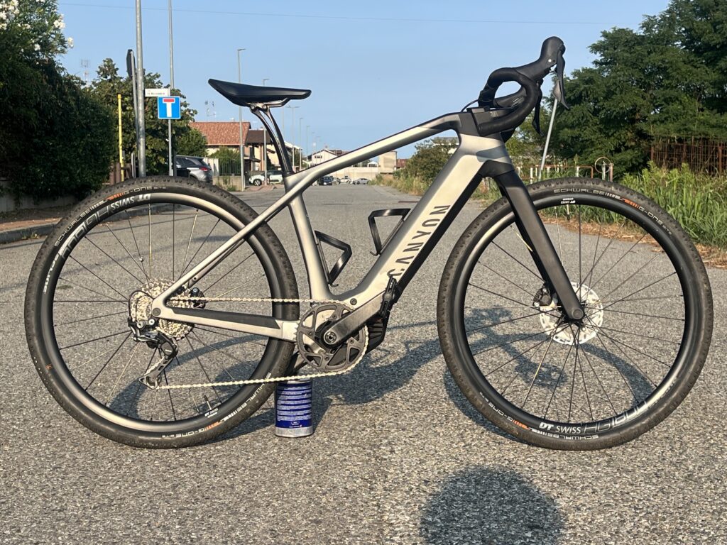 Grail:ON CF 7 drivetrain side