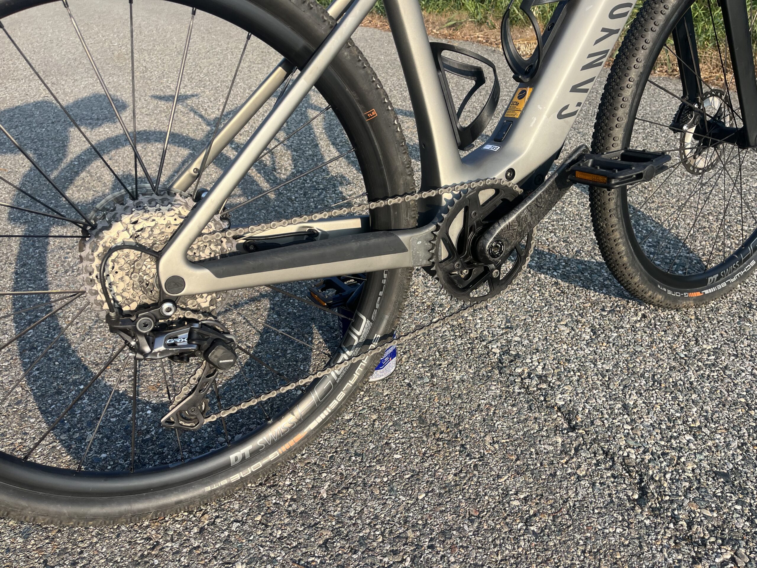 Grail:ON CF 7 GRX drivetrain